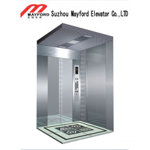 Mirror Finish Passenger Elevator with Marble Floor